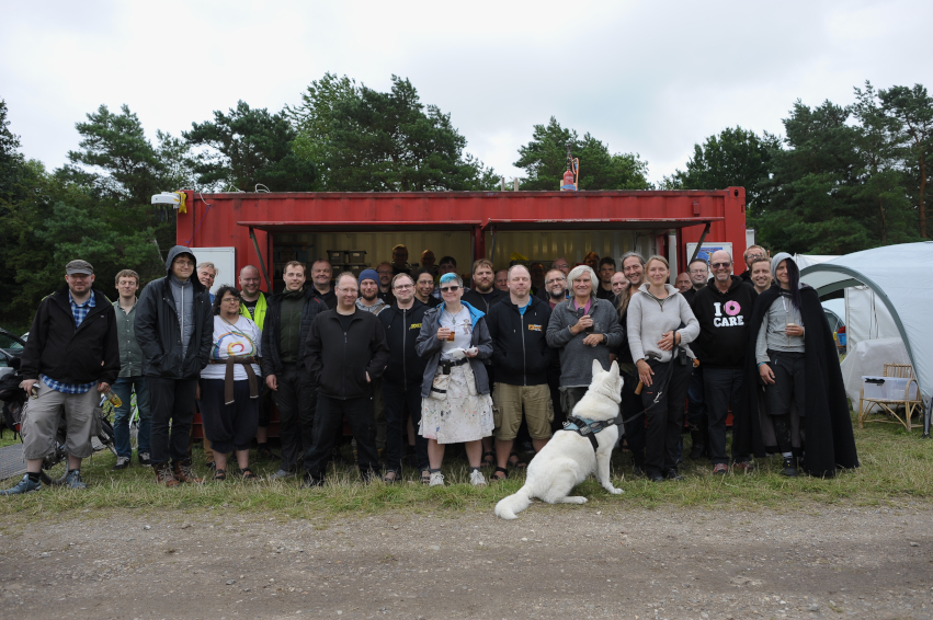 BornHack 2021 volunteers