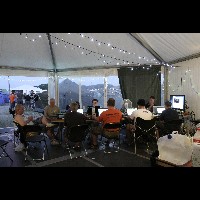 Hacking in Baconsvin village at OHM2013